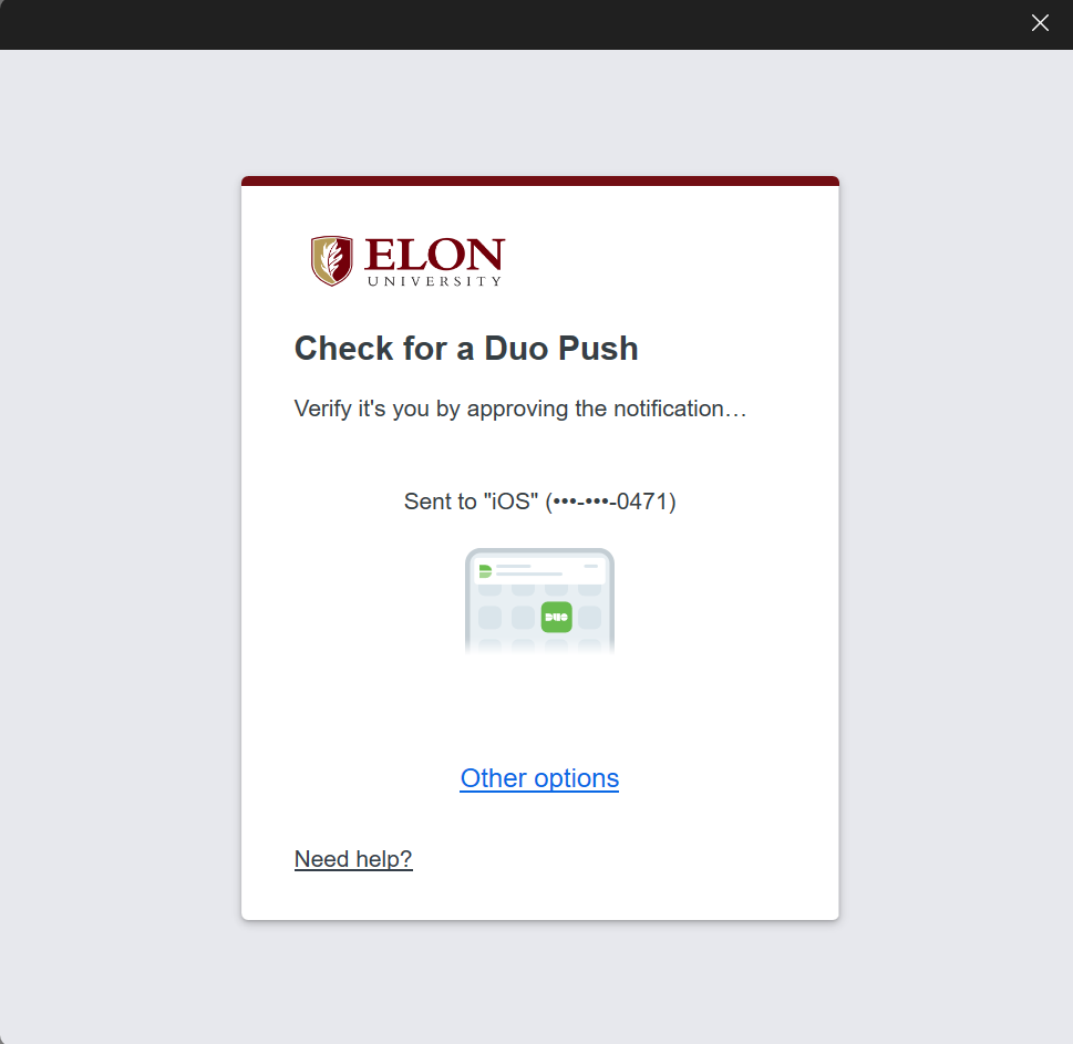 Step 5 - Duo Authentication